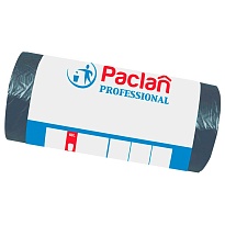 Мешки для мусора 60 л, черные, в рулоне 50 шт., ПНД, 6,2 мкм, 800х600 мм, PACLAN Professional, 604078 в Апатитах