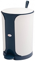 Контейнер для мусора Sтилъ с педалью 7 л синий 7 синий в Апатитах