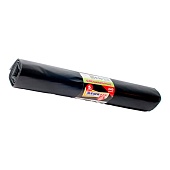 Мешки для мусора 240 л, черные, в рулоне 5 шт., ПВД 80 мкм, 1300х900 мм, МЕШКОFF, 4217